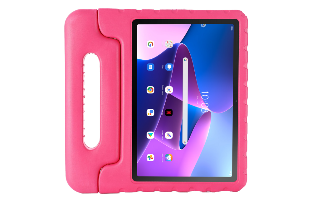 Just in Case Lenovo Tab M10 Gen 3 Classic Kids Case Roze - Beschermhoes