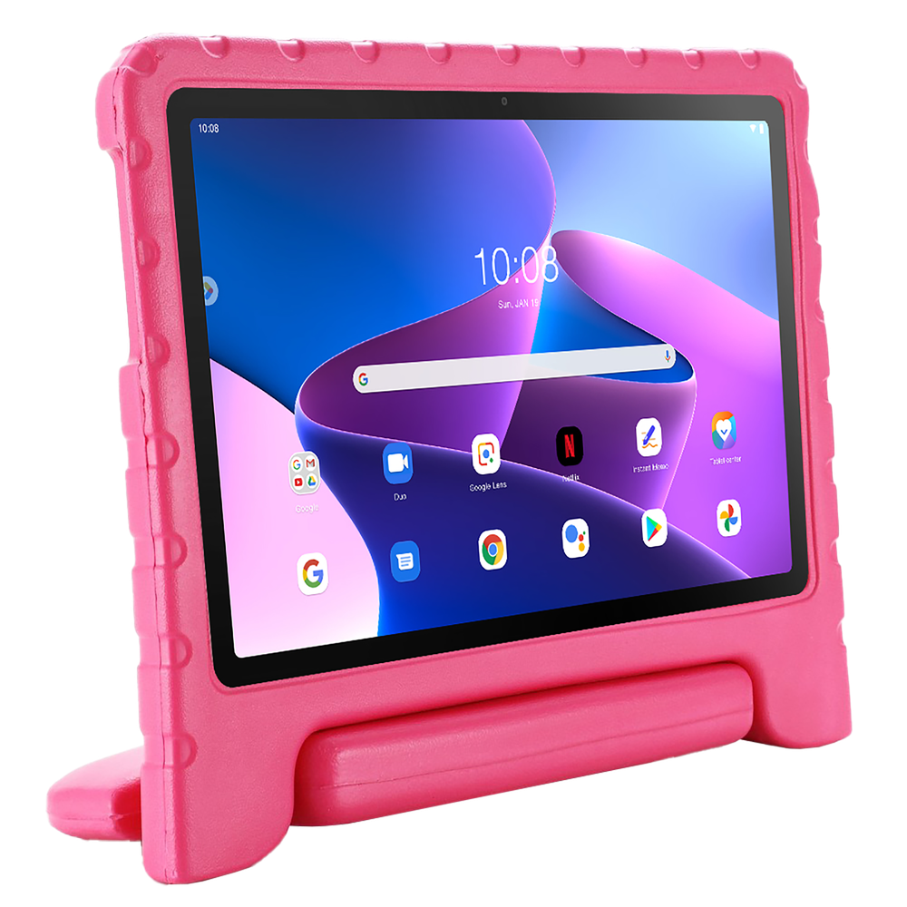 Just in Case Lenovo Tab M10 Gen 3 Classic Kids Case Roze - Beschermhoes