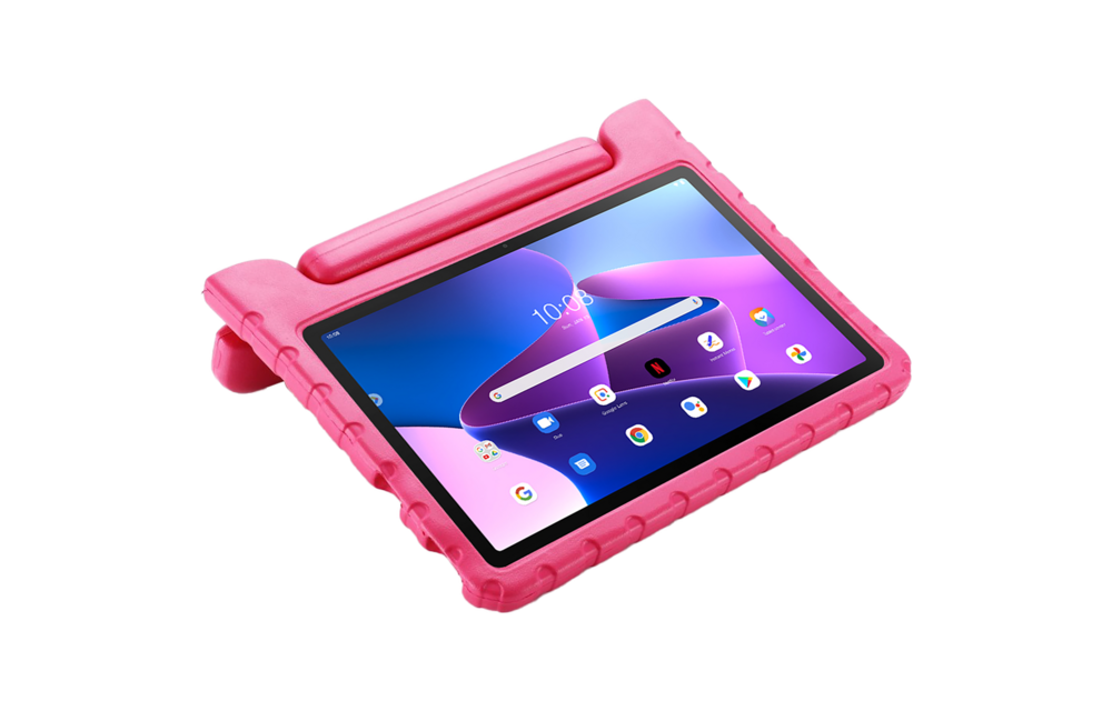 Just in Case Lenovo Tab M10 Gen 3 Classic Kids Case Roze - Beschermhoes