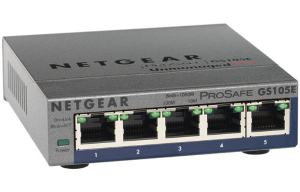 Netgear Prosafe Gigabit Plus GS105E - Netwerk switch