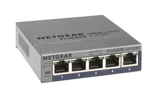 Netgear Prosafe Gigabit Plus GS105E - Netwerk switch
