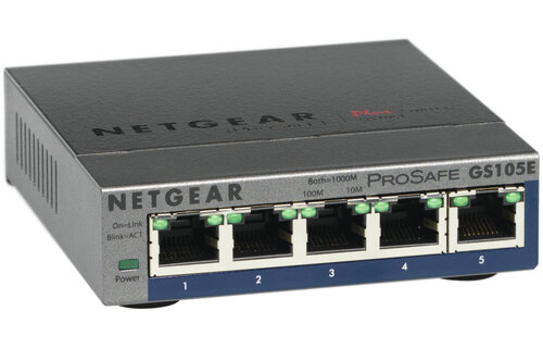 Netgear Prosafe Gigabit Plus GS105E - Netwerk switch
