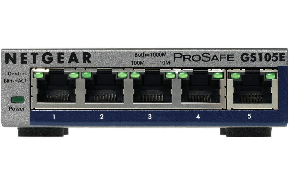Netgear Prosafe Gigabit Plus GS105E - Netwerk switch