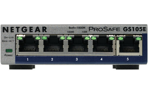 Netgear Prosafe Gigabit Plus GS105E - Netwerk switch
