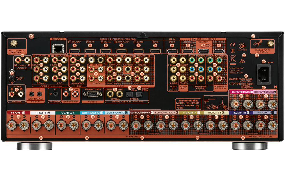 Marantz SR8015 (Zwart) - Receiver