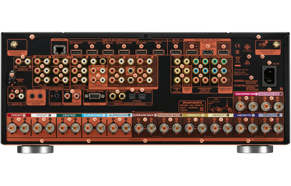Marantz SR8015 (Zwart) - Receiver
