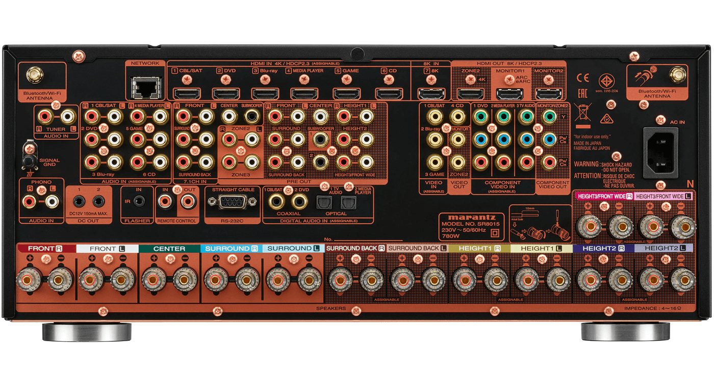 Marantz SR8015 (Zwart) - Receiver