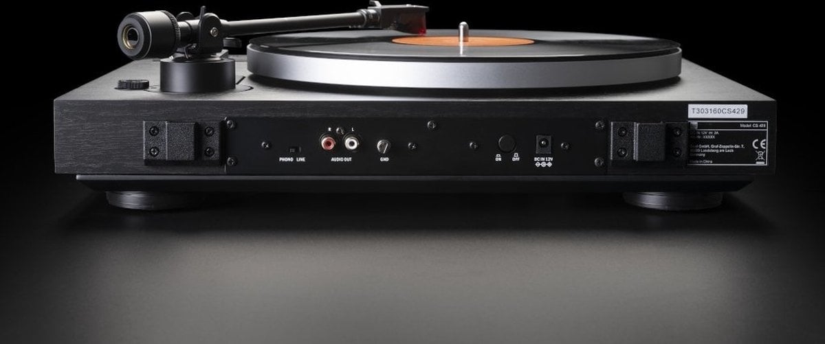 Dual CS 429 Zwart - Platenspeler