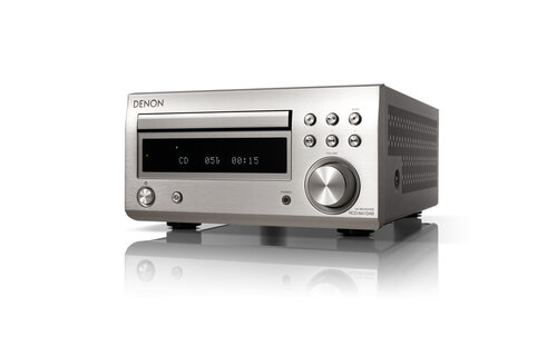 Denon D-M41DAB Silver/Wood - Radio
