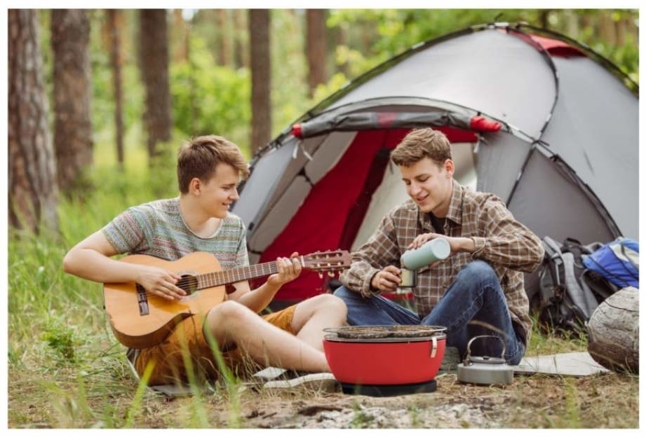 Feuerdesign Teide Antraciet - Tafelbarbecue