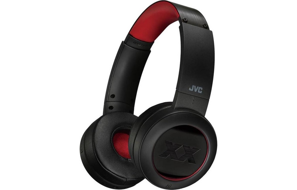JVC HA-XP50BT (Zwart/Rood) - On-ear koptelefoon