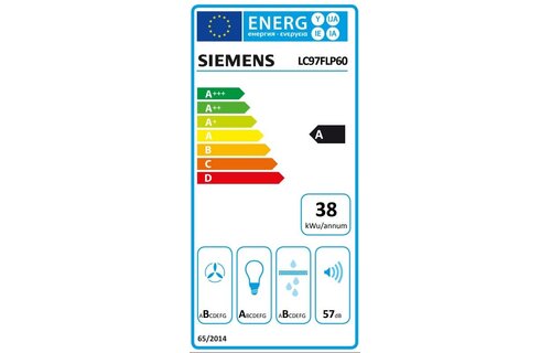 Siemens LC97FLP60 - Wandschouw afzuigkap