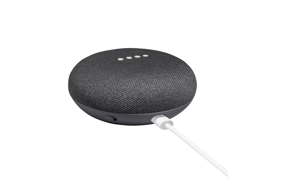 Google Nest Mini (Charcoal) - Draadloze speaker