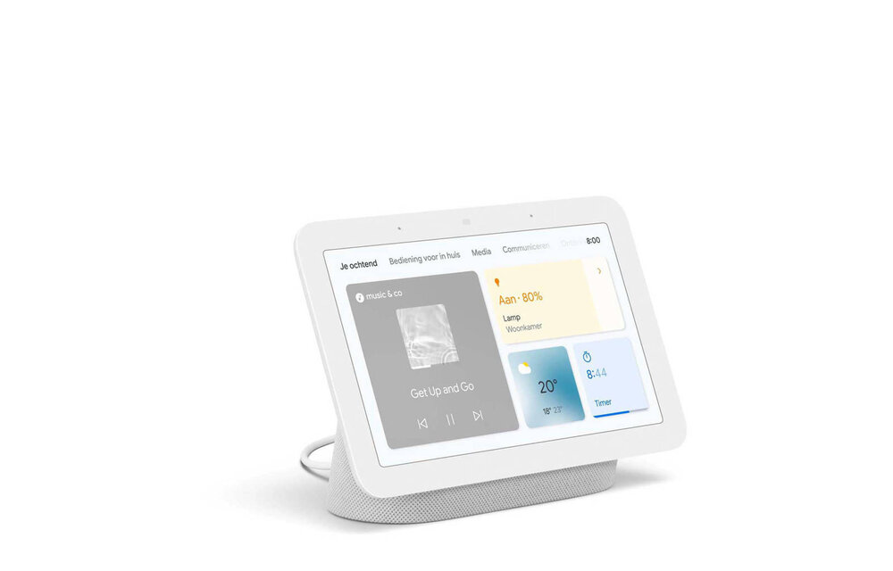 Google Nest Hub 2 Chalk (GA01331-FR) - Smart Home systeem