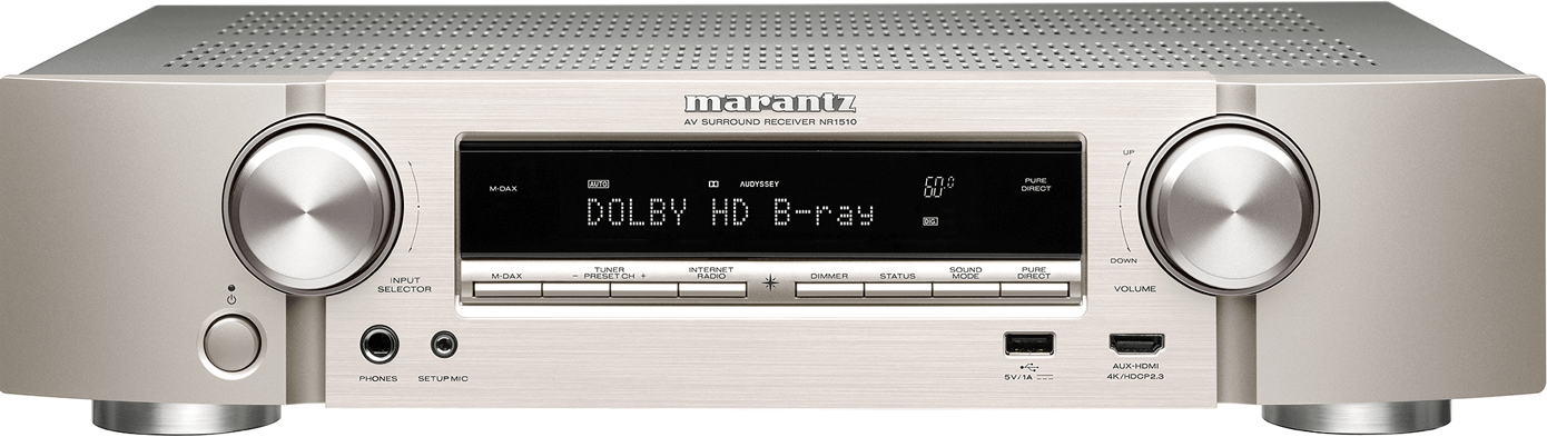 Marantz NR1510 Zilver - Receiver