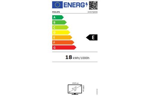 Philips 243V7QDSB - Monitor