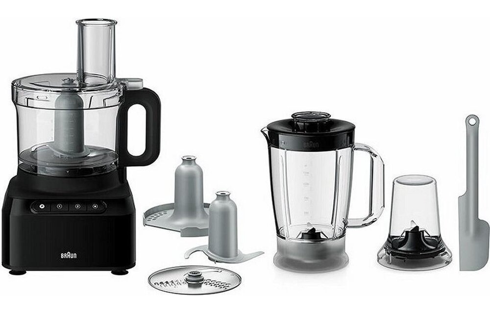 Braun PureEase FP 3132 BK - Foodprocessor
