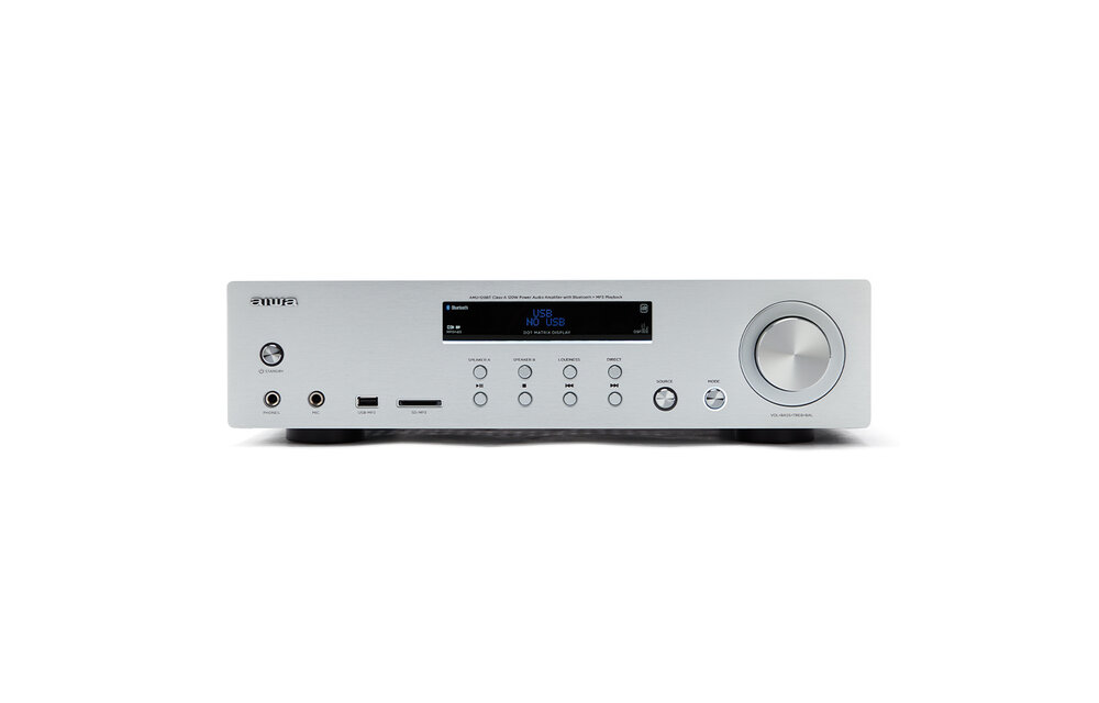 Aiwa AMU-120BTSL Zilver - Versterker