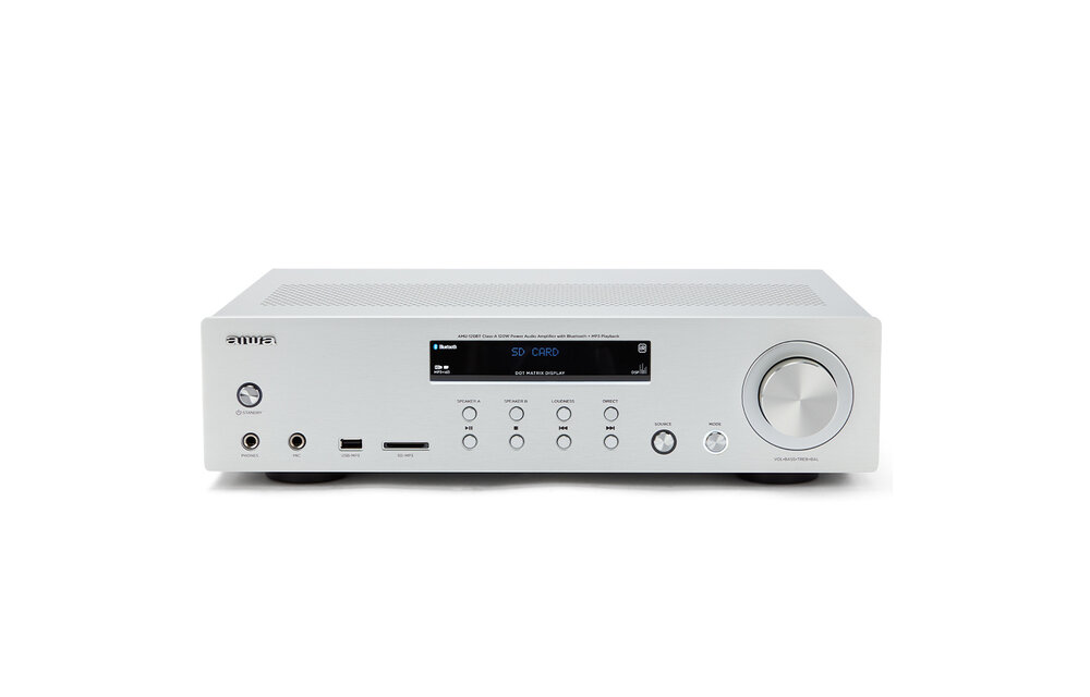 Aiwa AMU-120BTSL Zilver - Versterker