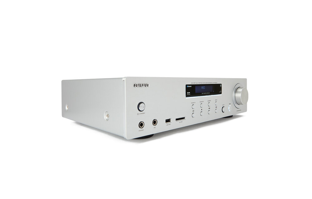 Aiwa AMU-120BTSL Zilver - Versterker