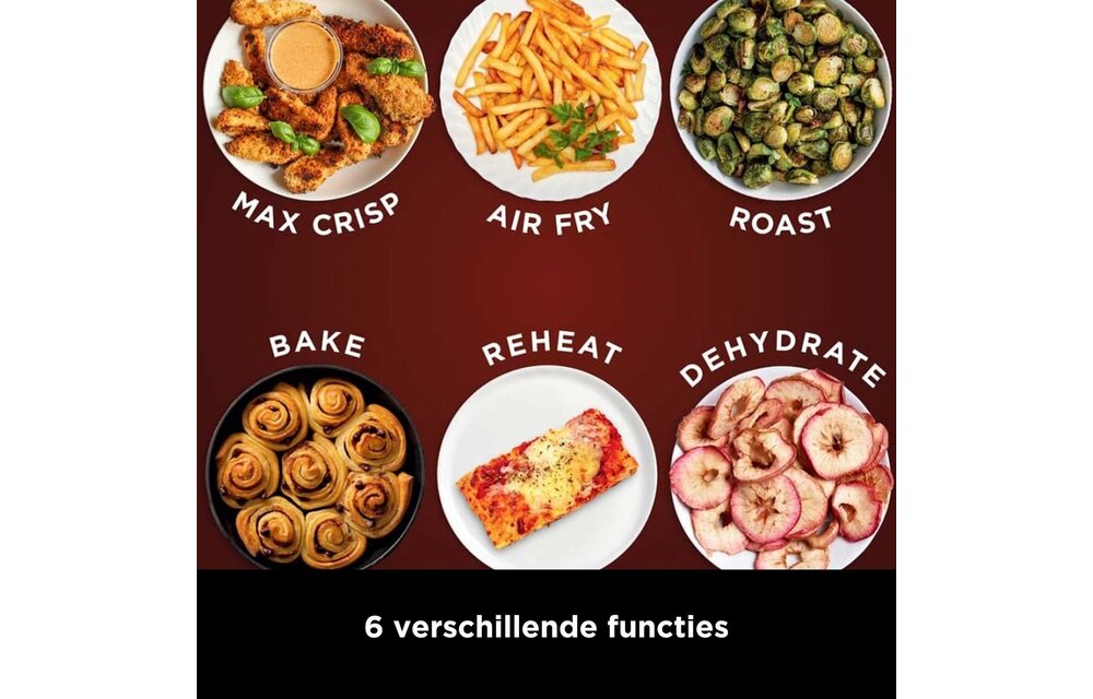 Ninja AF180EU Airfryer XXL Max Pro - Hetelucht friteuse