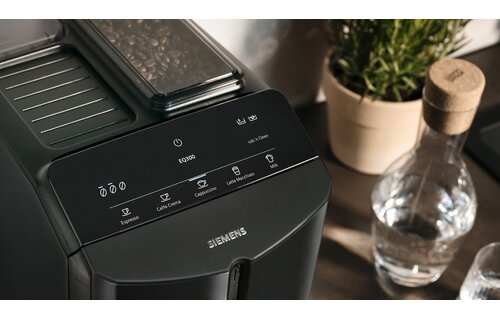 Siemens EQ300 TF301E09 Piano Black - Koffiemachine