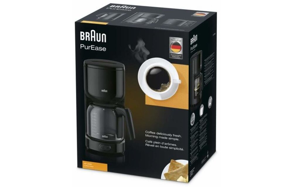 Braun PurEase KF 3120 BK - Koffiezetapparaat
