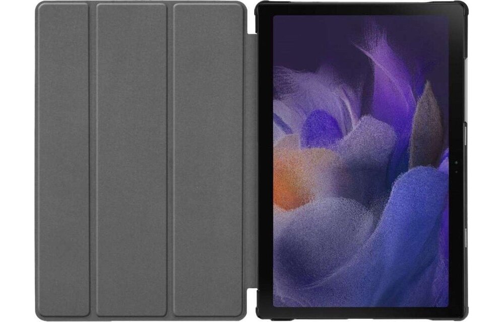 Just in Case Smart Tri-Fold Case - Samsung Galaxy Tab A8 - Blauw - Beschermhoes