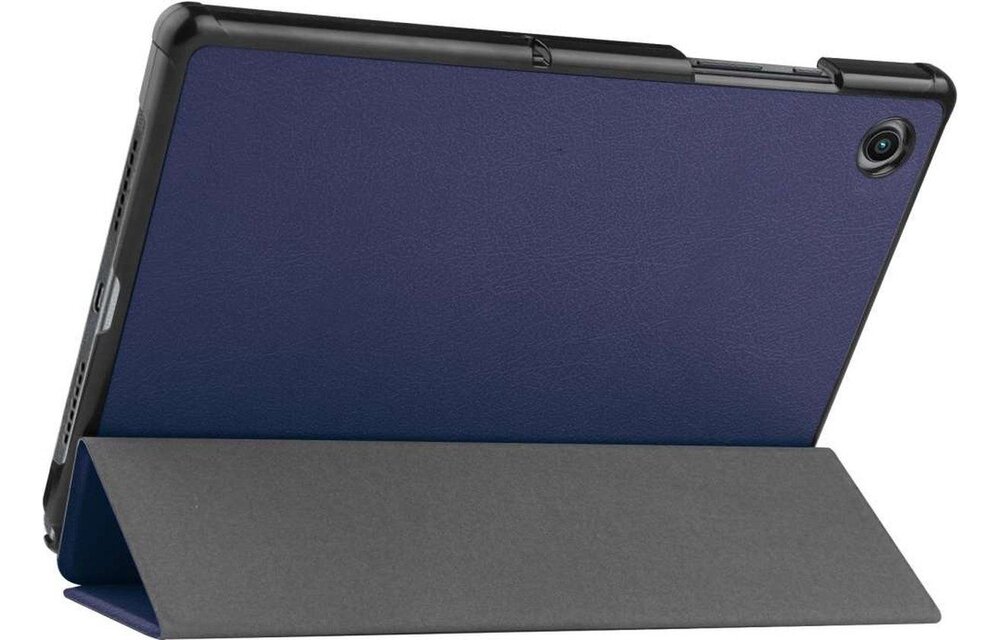 Just in Case Smart Tri-Fold Case - Samsung Galaxy Tab A8 - Blauw - Beschermhoes