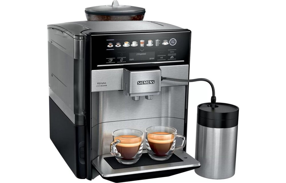 Siemens EQ.6 Plus extraKlasse TE657F03DE - Koffiemachine