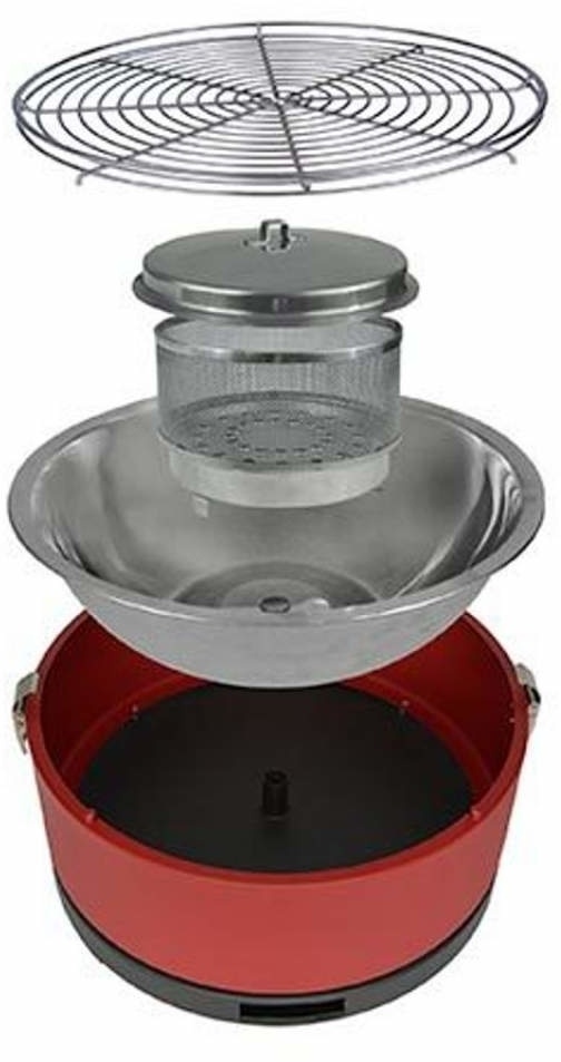 Feuerdesign Vesuvio Rood - Tafelbarbecue