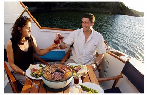 Feuerdesign Vesuvio Rood  - Tafelbarbecue