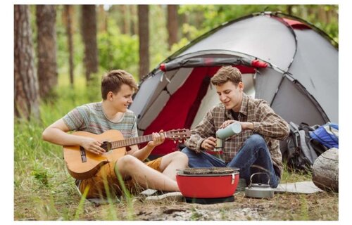 Feuerdesign Vesuvio Rood  - Tafelbarbecue