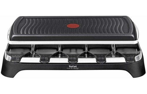 Tefal Gourmet 10 Inox & Design RE4588 - Gourmetstel