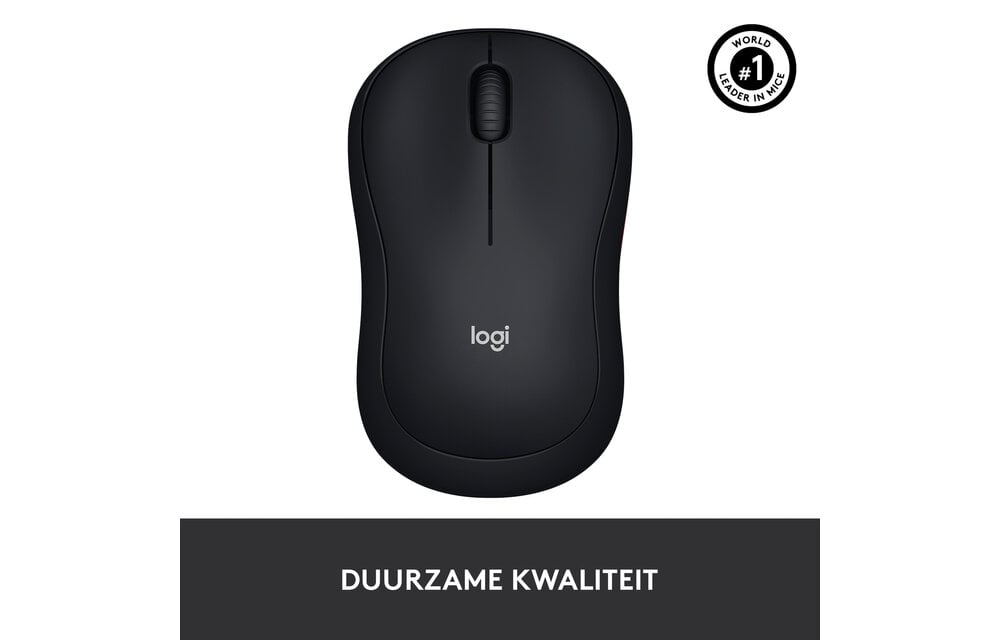 Logitech M185 Grijs - Muis