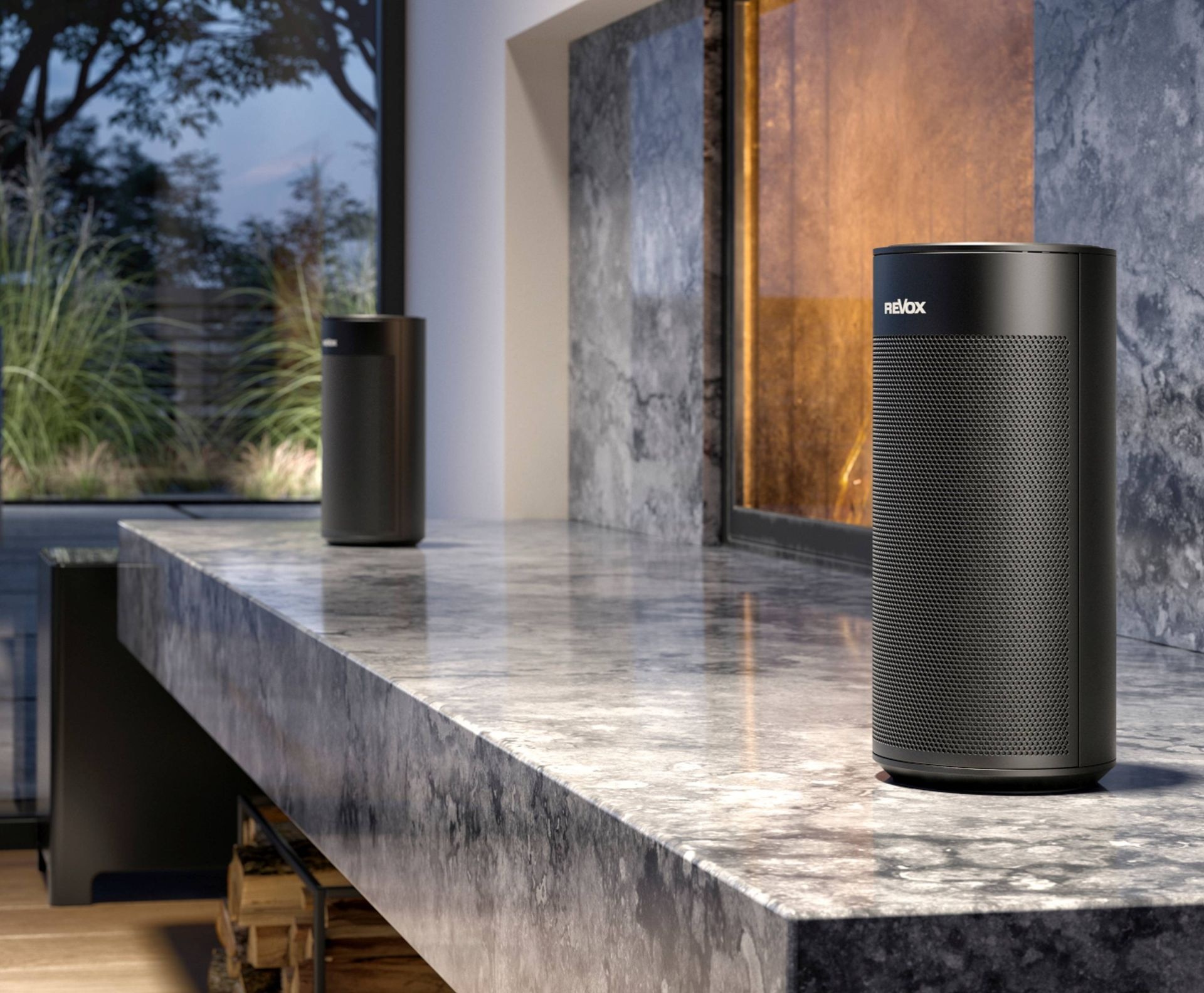 Revox STUDIOART P100 Zwart - Hifi speaker