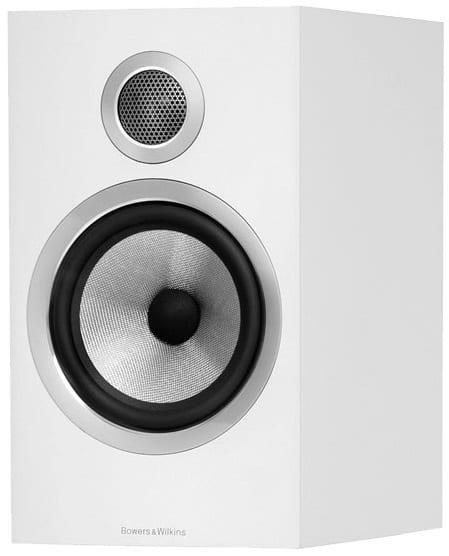 Bowers & Wilkins 706 S2 Speaker (Satin wit) - Boekenplank speaker