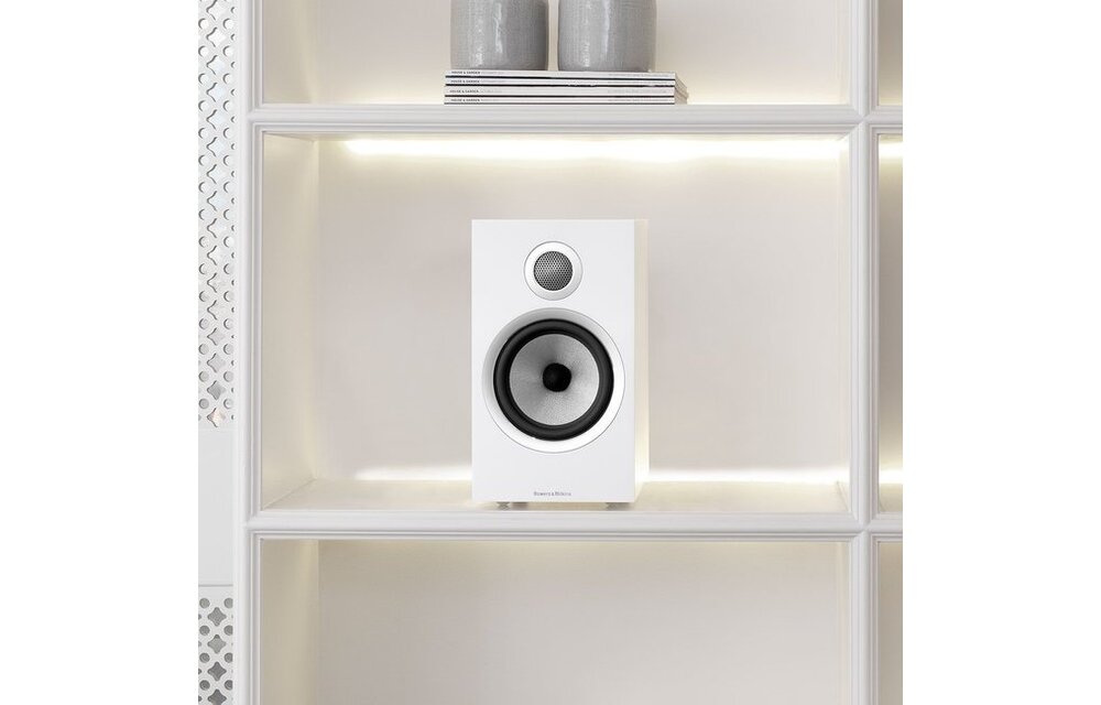 Bowers & Wilkins 706 S2 Speaker (Satin wit) - Boekenplank speaker
