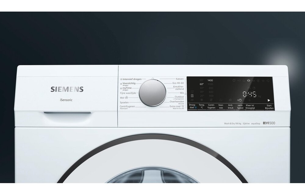 Siemens WN44A120NL - Was-droogcombinatie