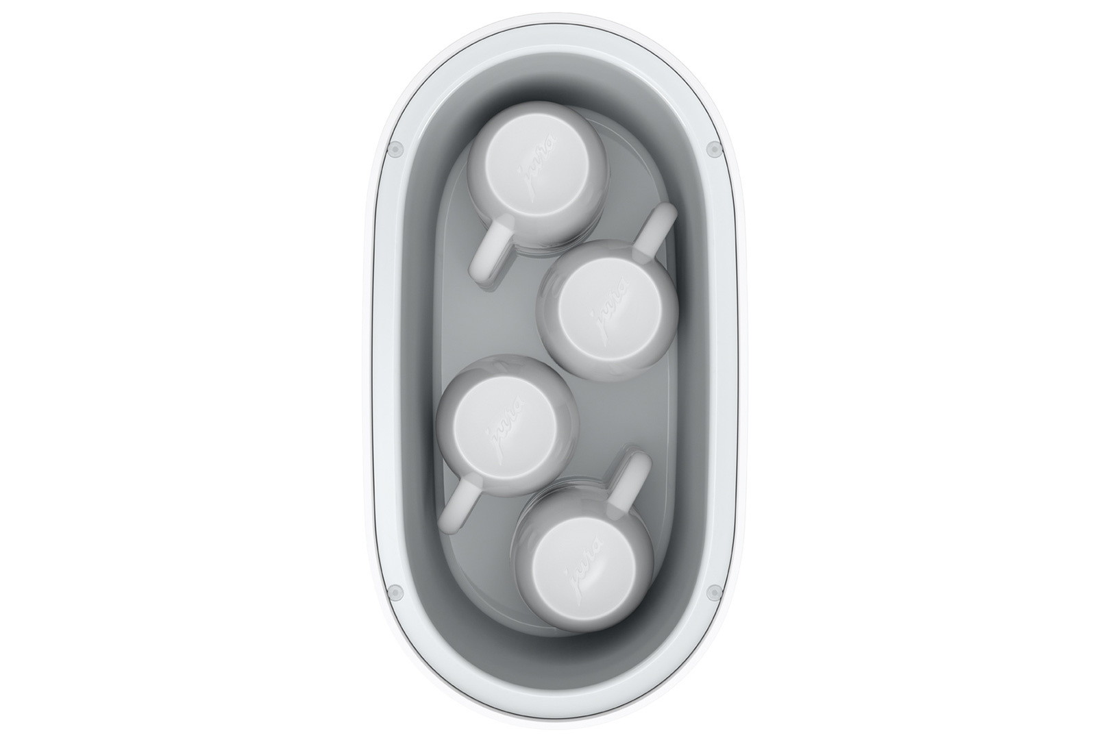 JURA Kopjeswarmer S Wit - Koppenwarmer