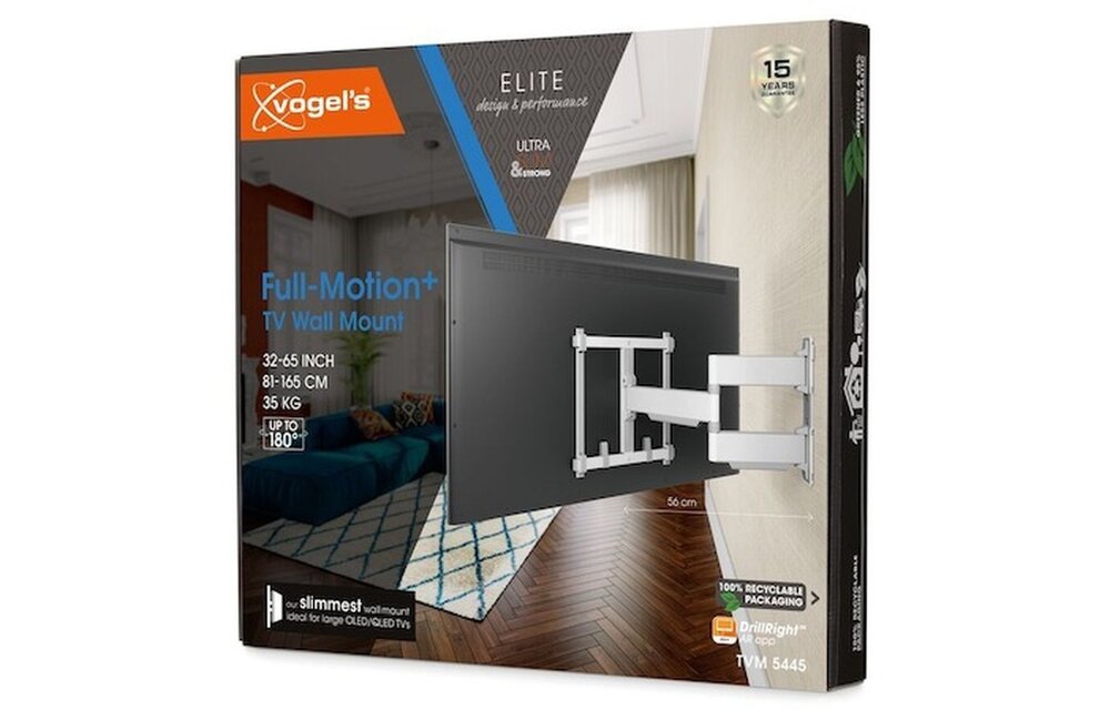 Vogel's TVM 5445 32 -65 inch wit Draaibare tv-beugel - TV muurbeugel