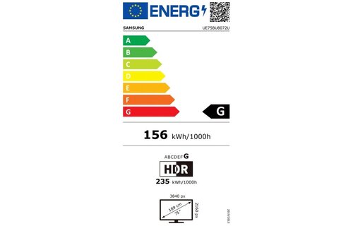 Samsung Crystal UHD 4K 75BU8072 (2023) - LED TV