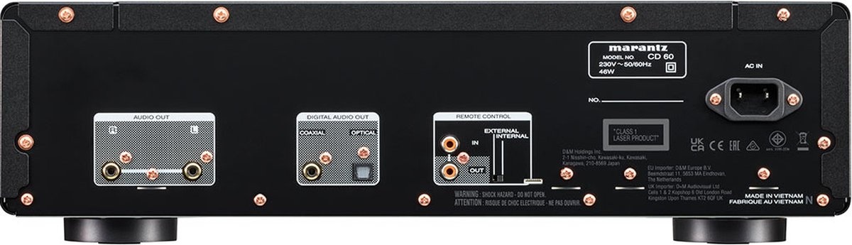 Marantz CD 60 Zwart - CD speler