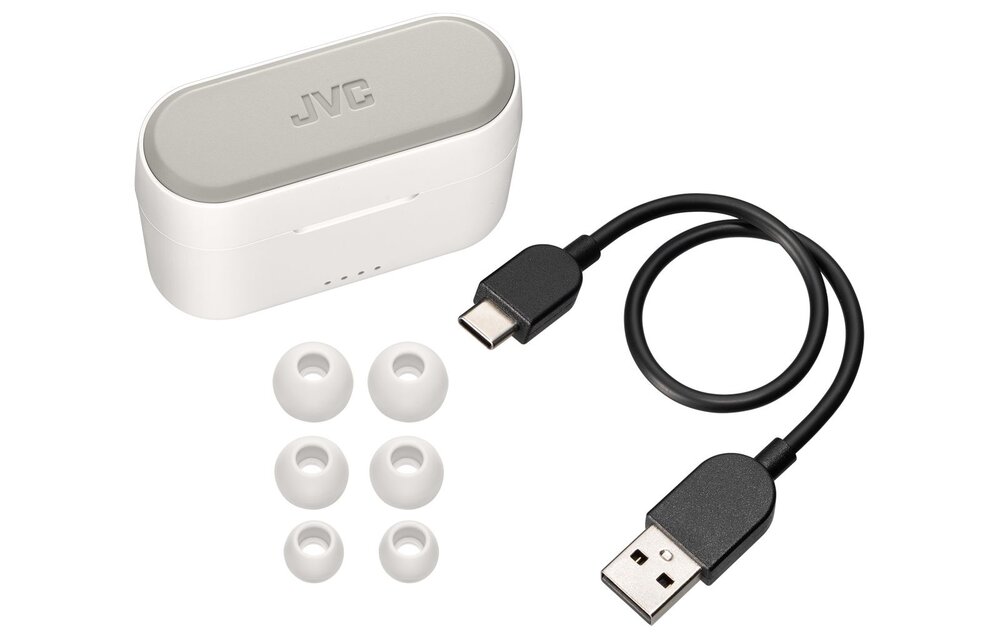 JVC HA-A9T Wit - Draadloze oordopjes