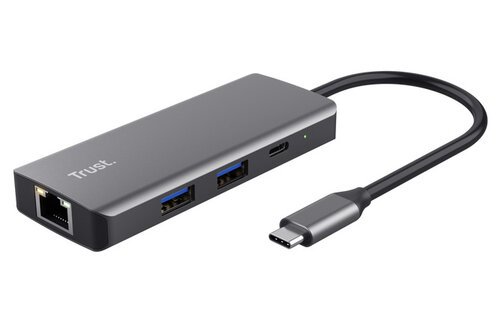 Trust Dalyx 6-in-1 USB-C-adapter - Adapter