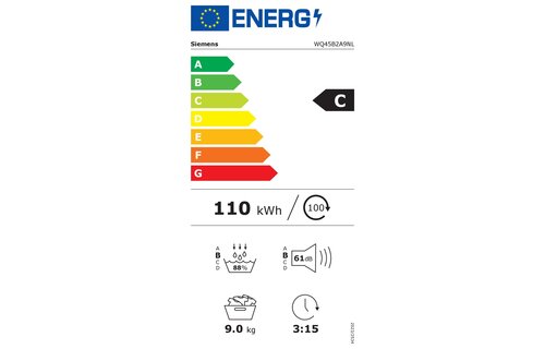 Siemens iQ700 WQ45B2A9NL - Warmtepompdroger