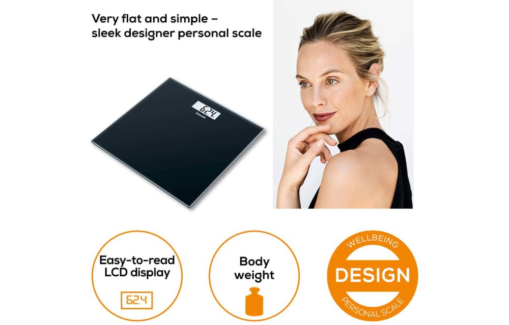 Beurer GS 10 Black - Personenweegschaal