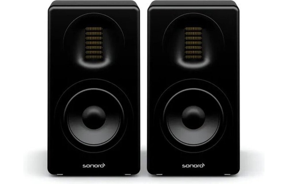 Sonoro Orchestra Slim Mat zwart (per paar) - Hifi speaker