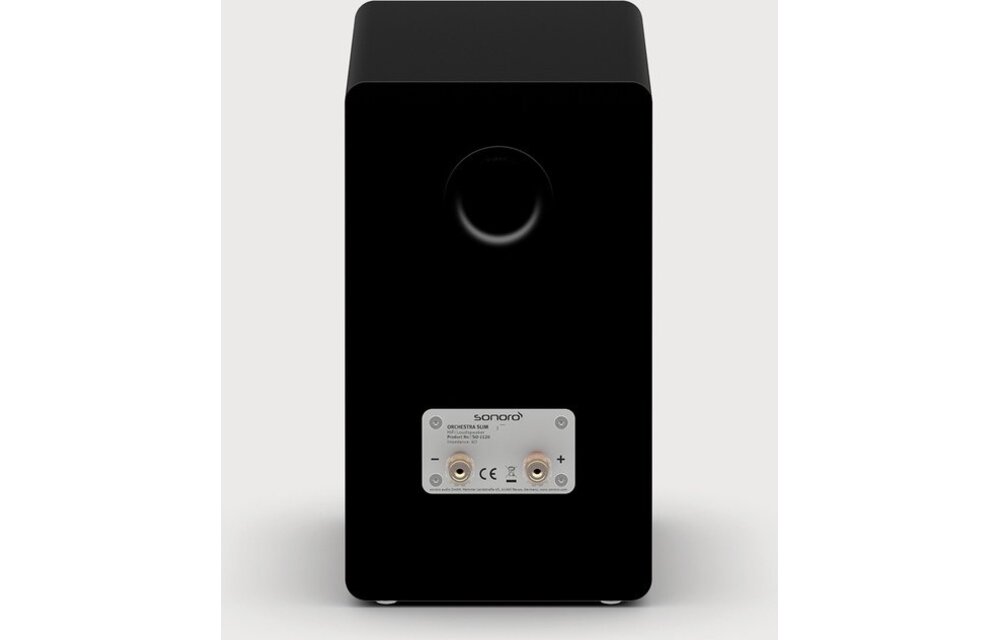 Sonoro Orchestra Slim Mat zwart (per paar) - Hifi speaker