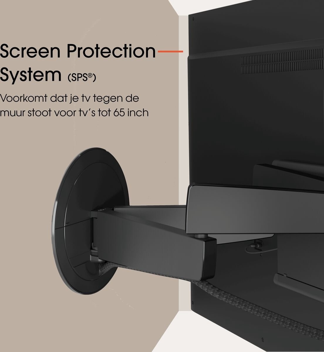 Vogel's TVM 7655 Zwart - TV muurbeugel